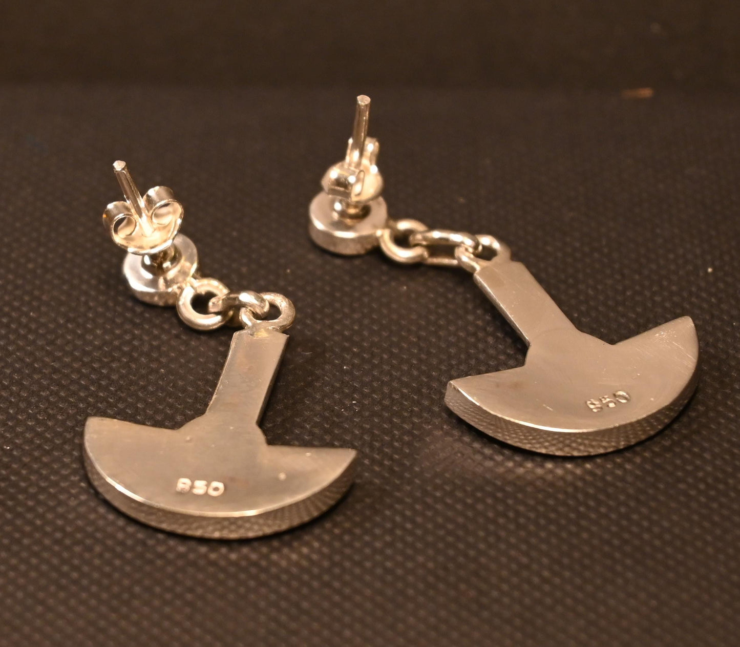 Pendientes Cuchilla Calendario Plata 950