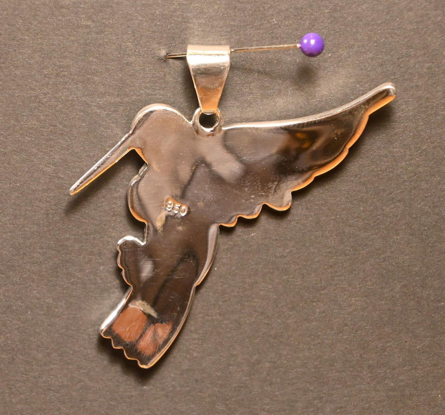 Colgante Colibri Plata 950