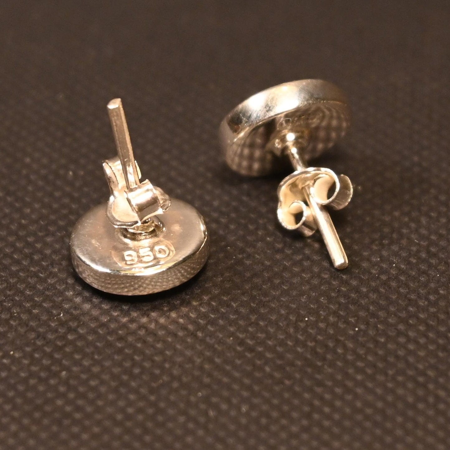 Spiralohrringe aus 950er Silber