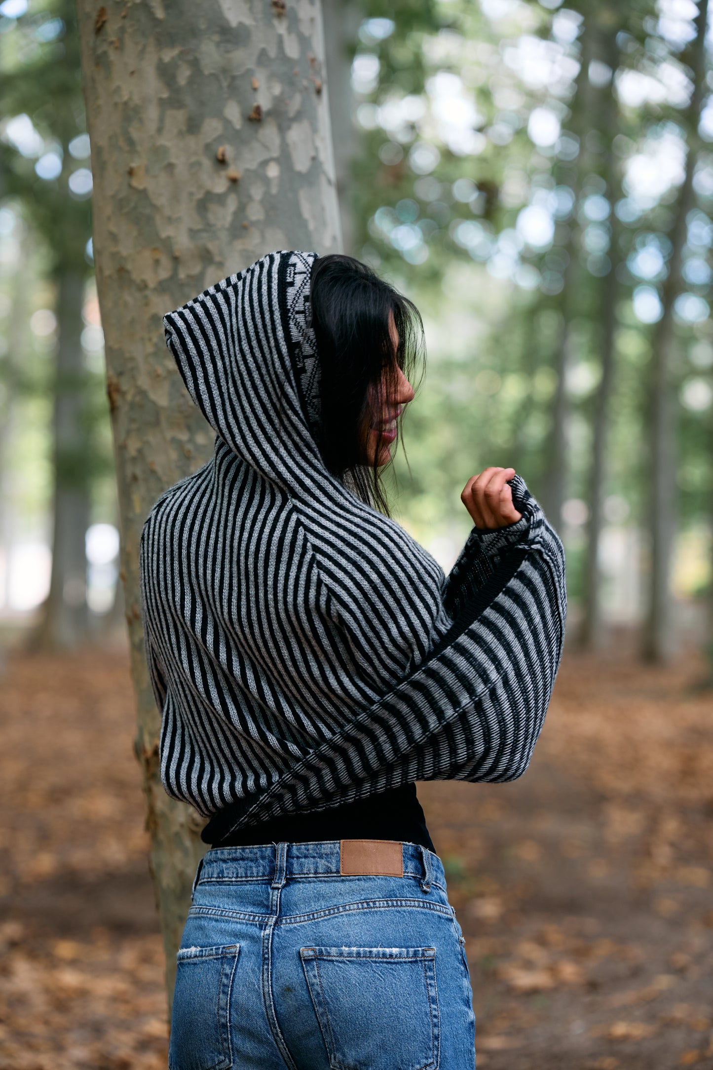 Peruvian Striped Alpaca Sweater
