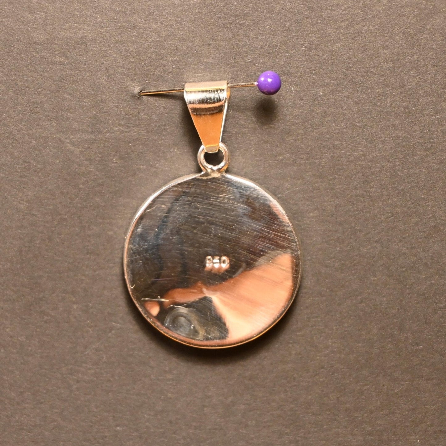 950 Silver Spiral Pendant