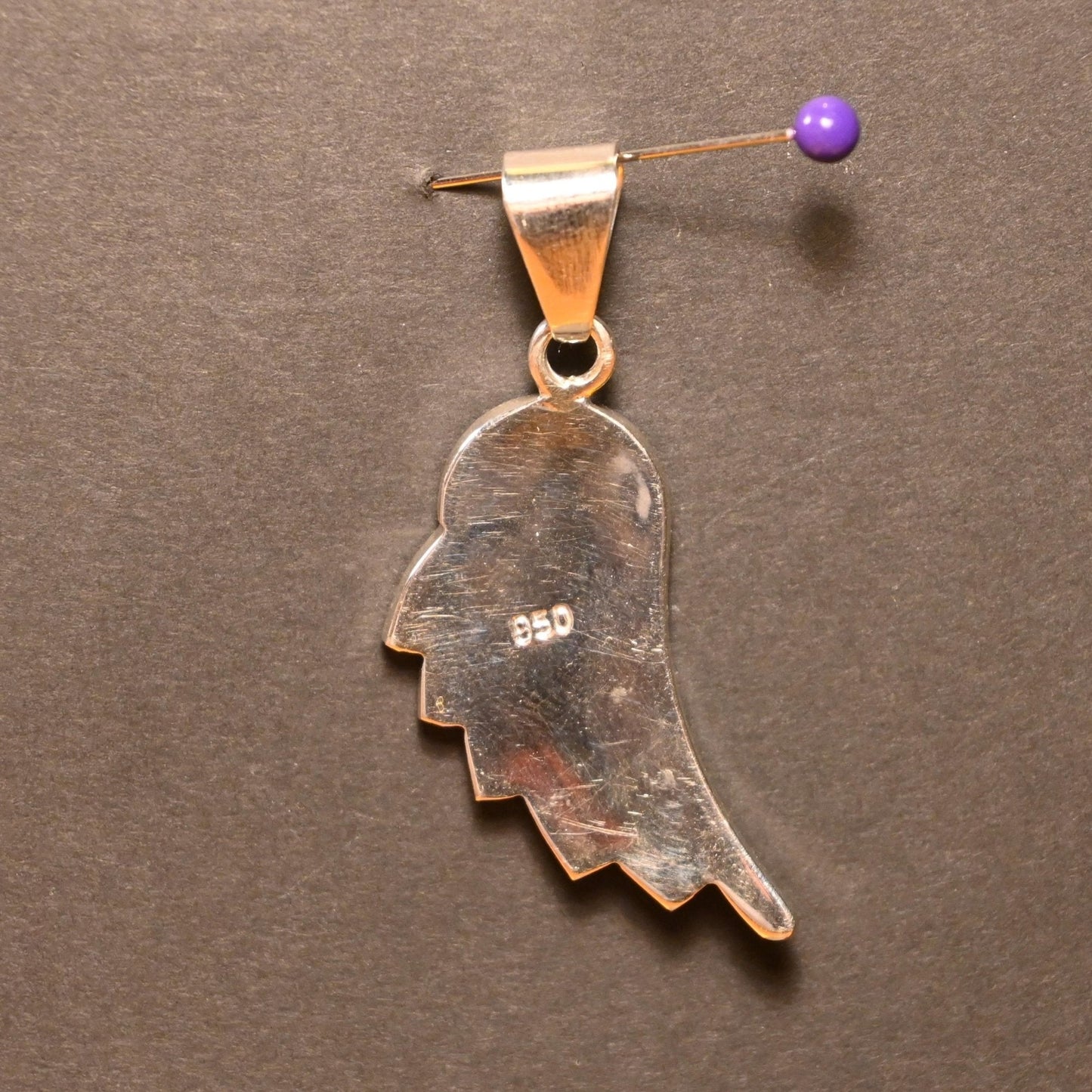 Flügelanhänger aus 950er Silber