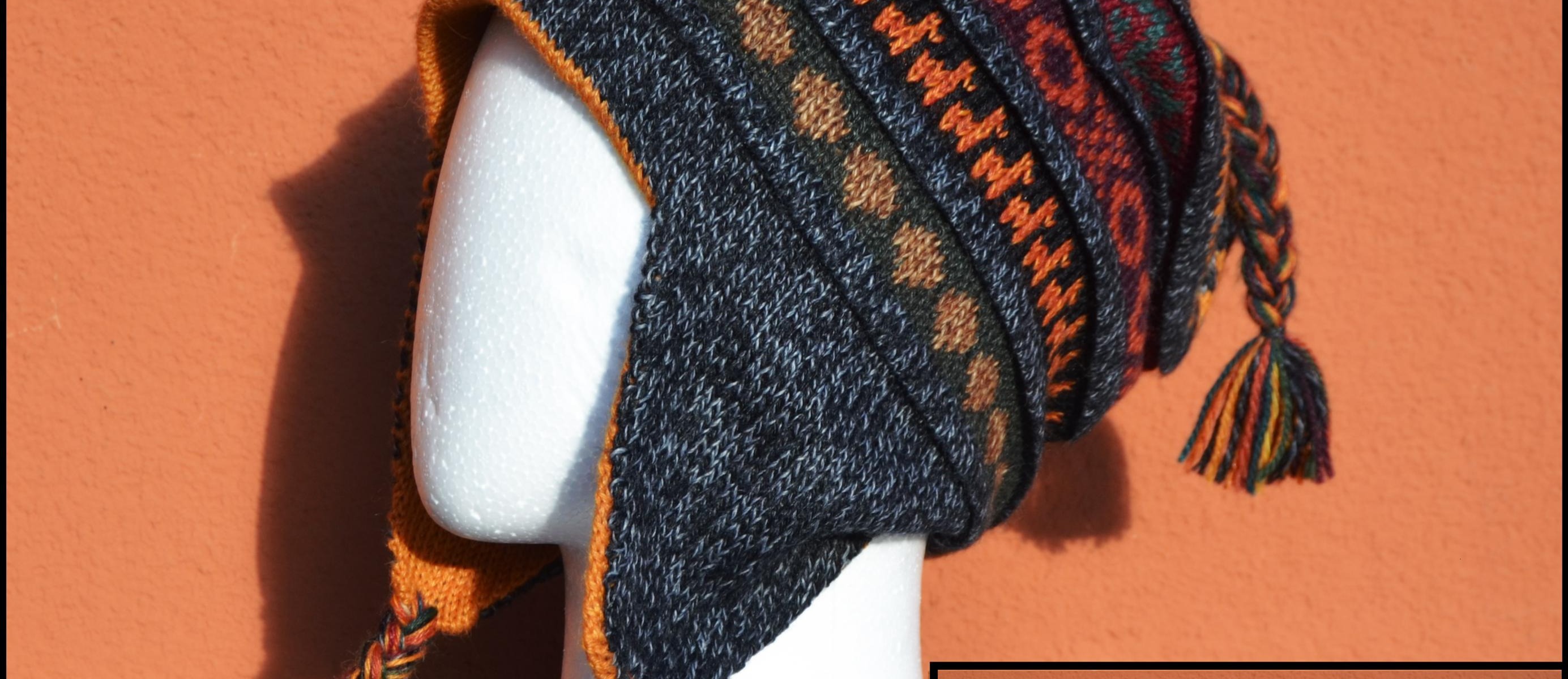 Chullo Alpaca Bebé Reversible