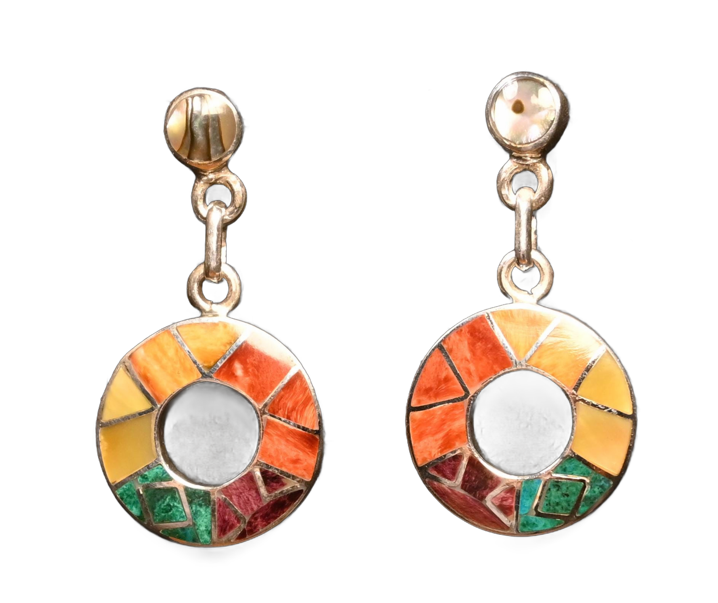 Aros Geométricos de Plata