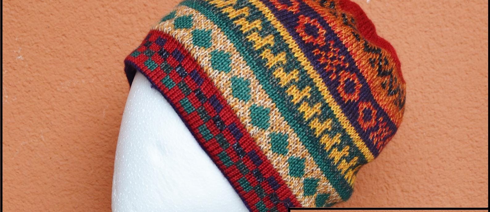 Gorro Baby Alpaca Reversible