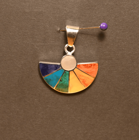 Colgante Rayos de Sol Plata 950