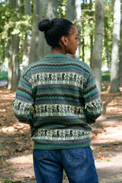 Wide Peruvian Alpaca Sweater