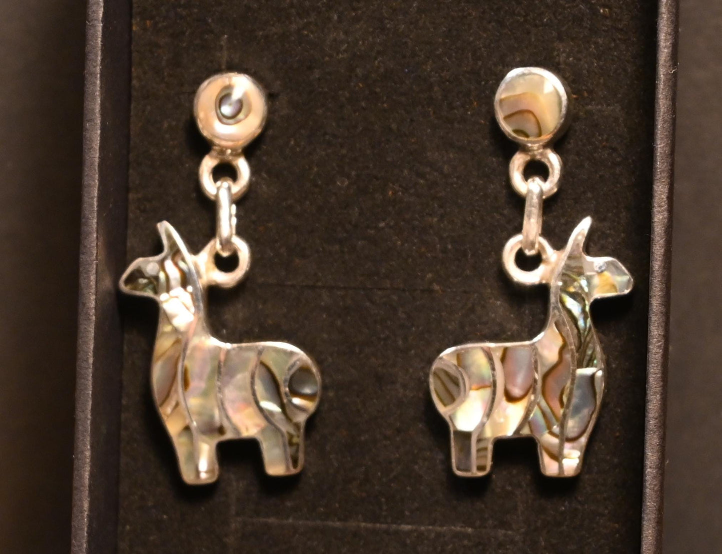 Llama Earrings 950 Silver