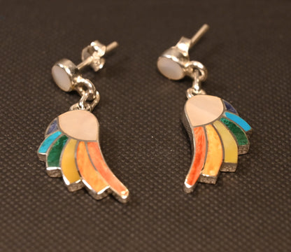 Wings Earrings 950 Silver