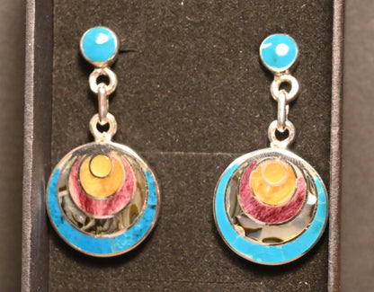 Water Cult Earrings Silver 950