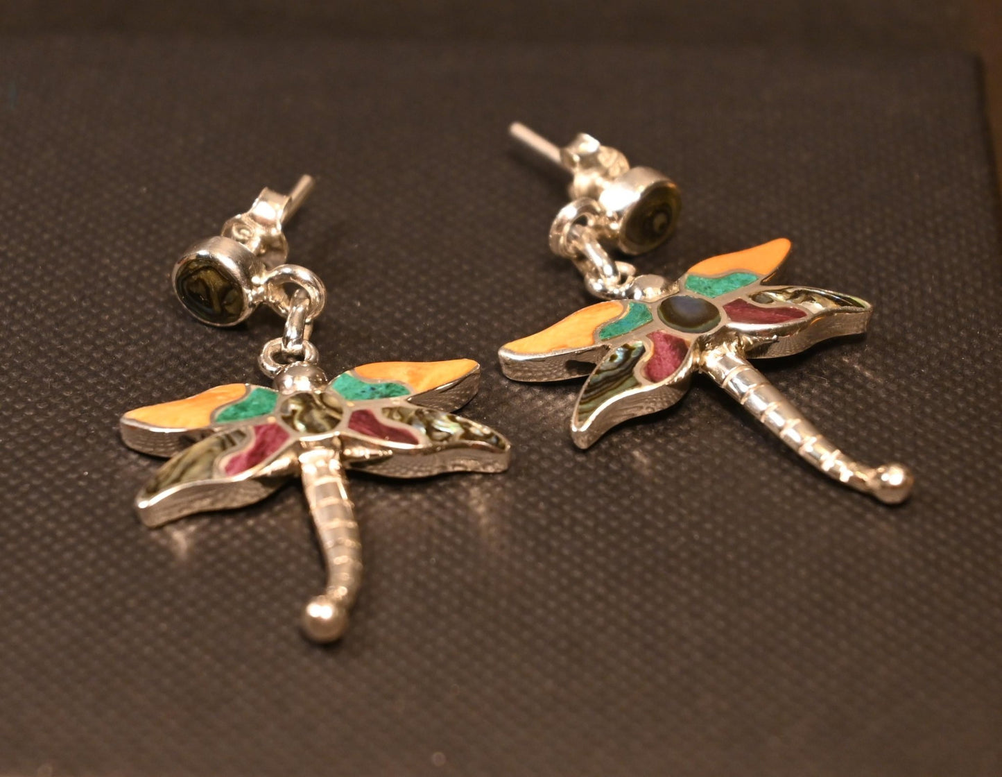 Dragonfly Earrings 950 Silver