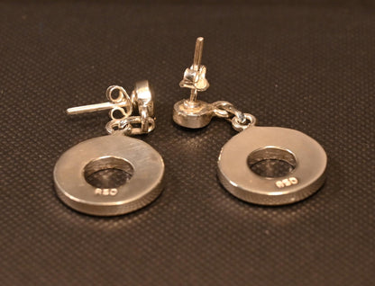 Geometric Earrings 950 Silver