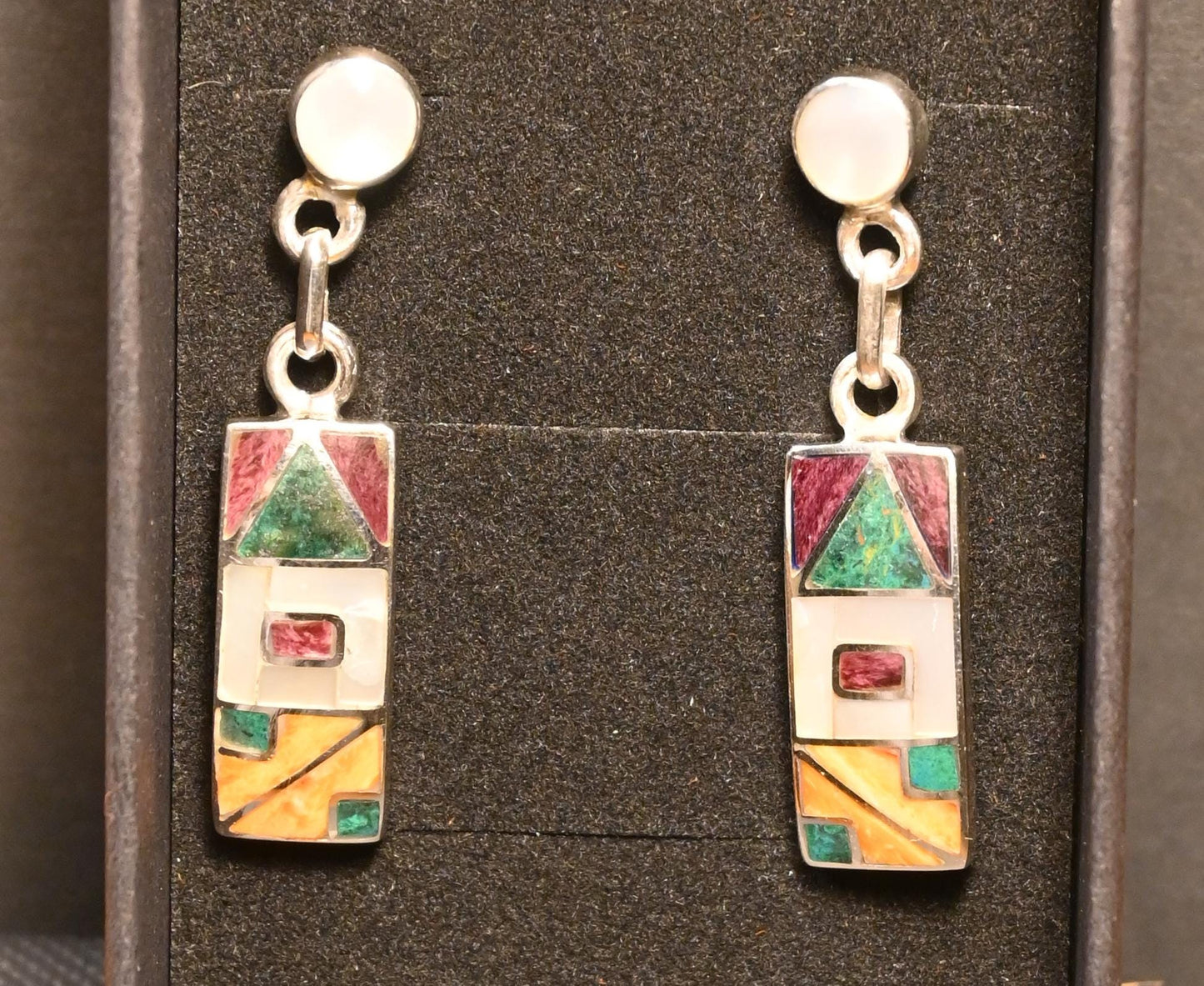 Pendientes Calendario Inka Plata 950