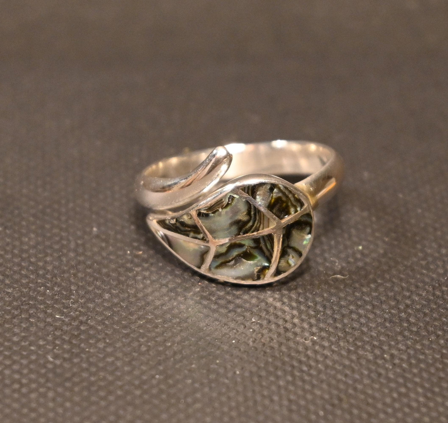 Anillo Única Hoja de Coca Plata 950