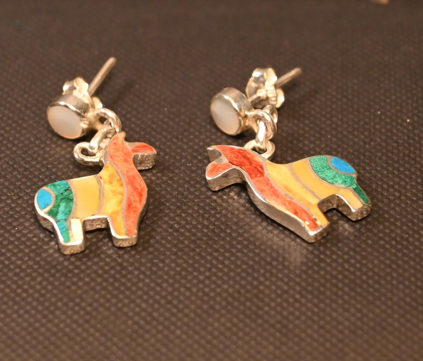 Llama Earrings 950 Silver
