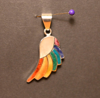 Colgante Alas Plata 950