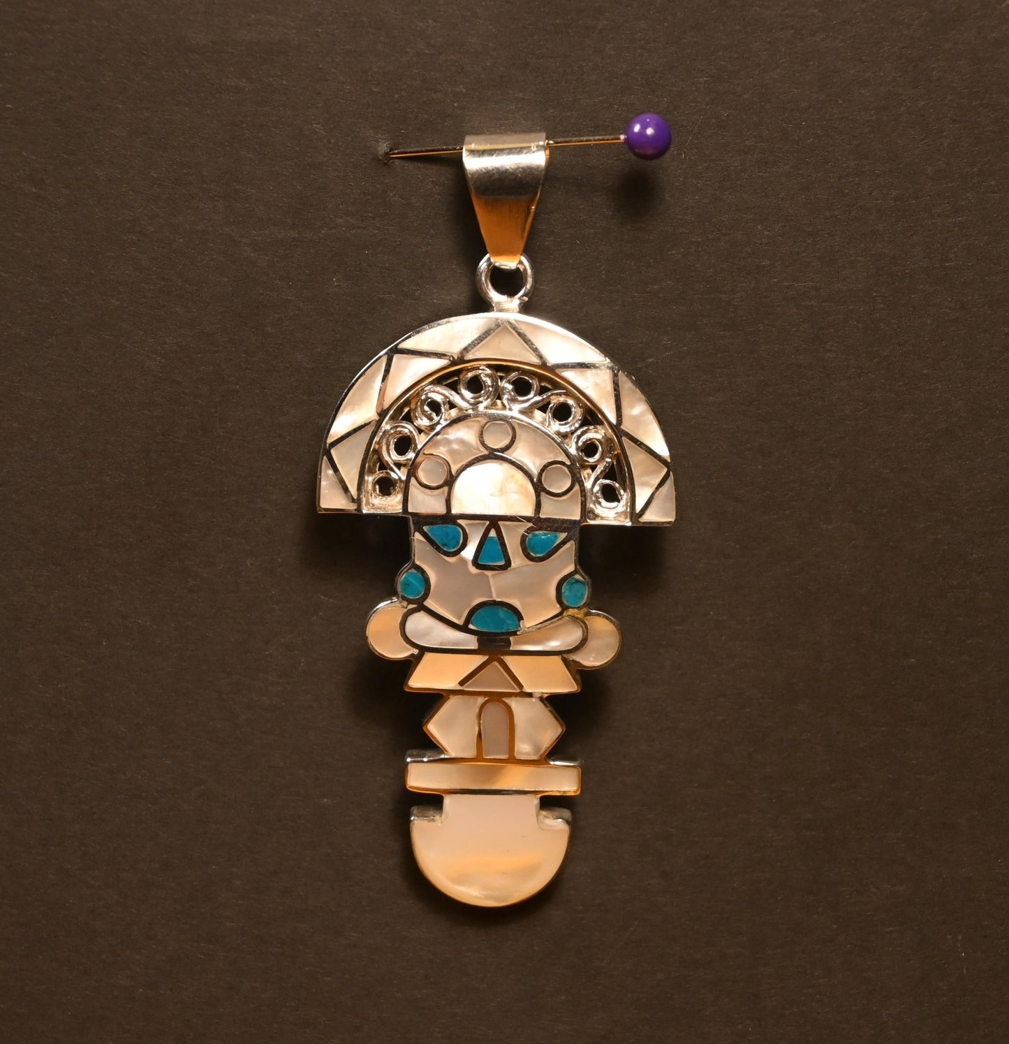 Colgante Tumi Cuchilla Plata 950