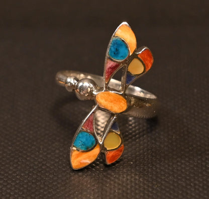 Anillo Libélula Plata 950