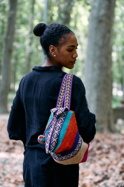 large Peruvian shoulder bag