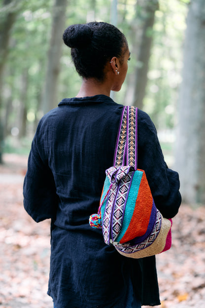large Peruvian shoulder bag
