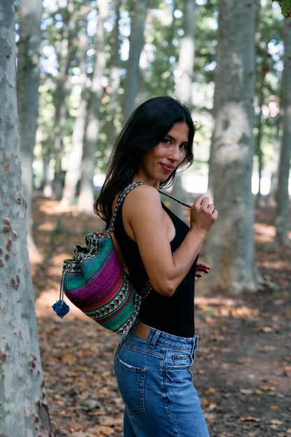 Medium Peruvian crossbody bag