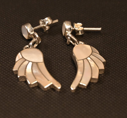 Wings Earrings 950 Silver