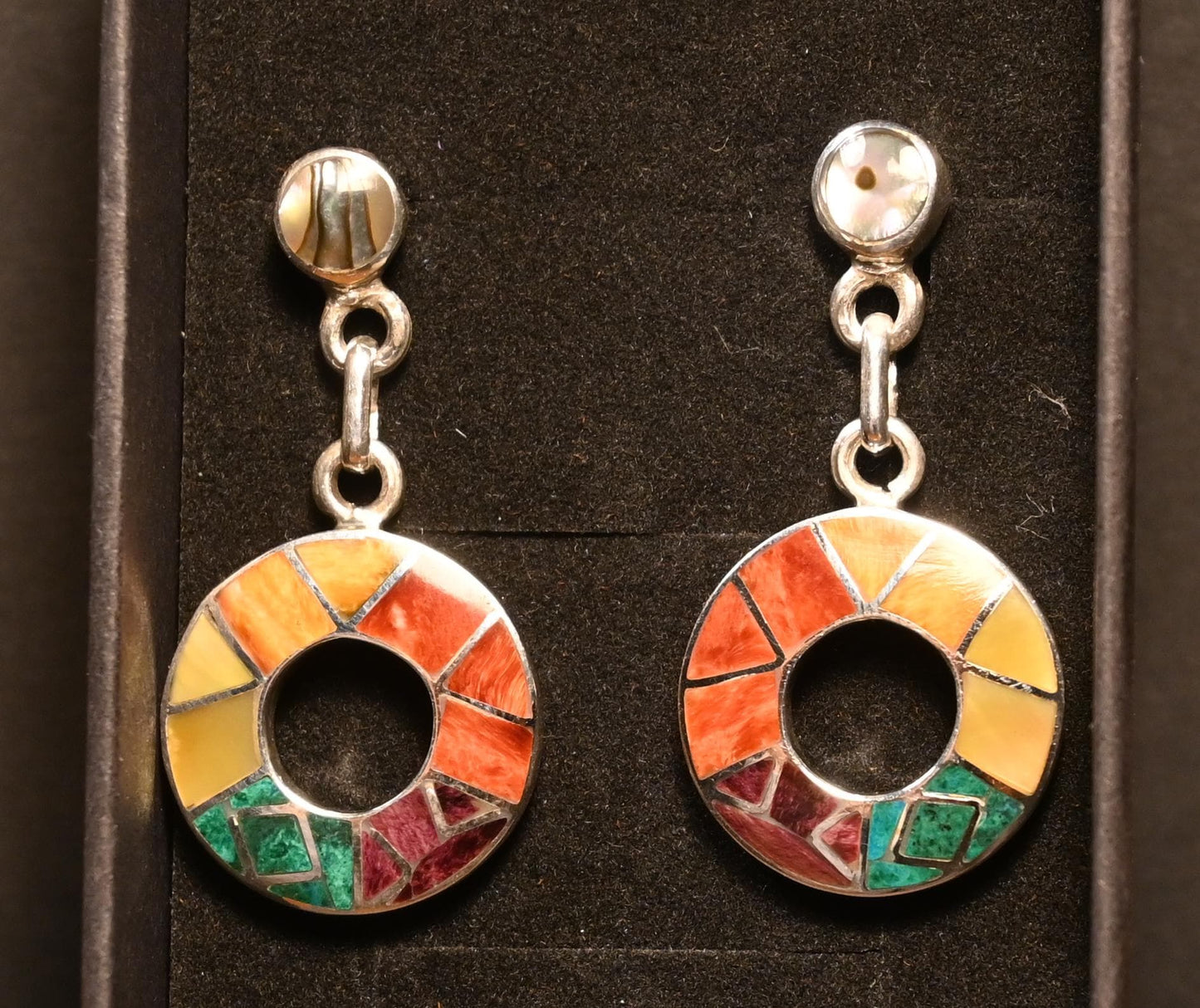 Geometric Earrings 950 Silver