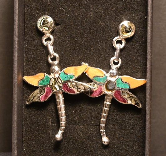 Dragonfly Earrings 950 Silver