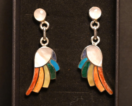 Wings Earrings 950 Silver