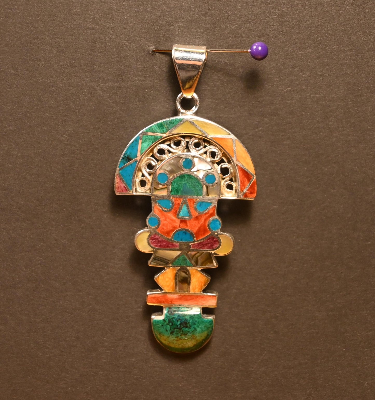 Colgante Tumi Cuchilla Plata 950